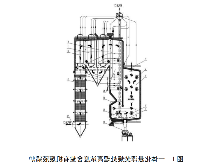 高浓度含盐有机废液悬浮焚烧及盐回收技术装备